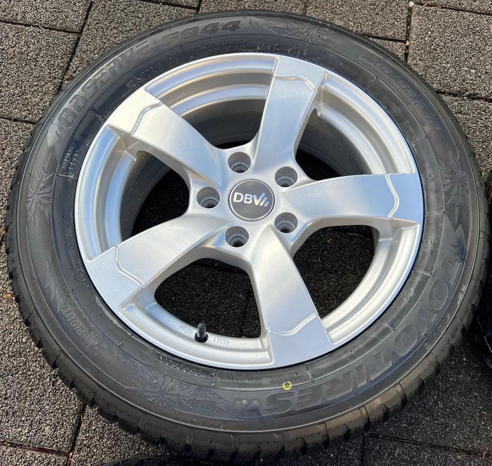 ALU WINTERRÄDER AUDI A4 8E SKODA YETI VW PASSAT EOS SHARAN #1PZS – Bild 4