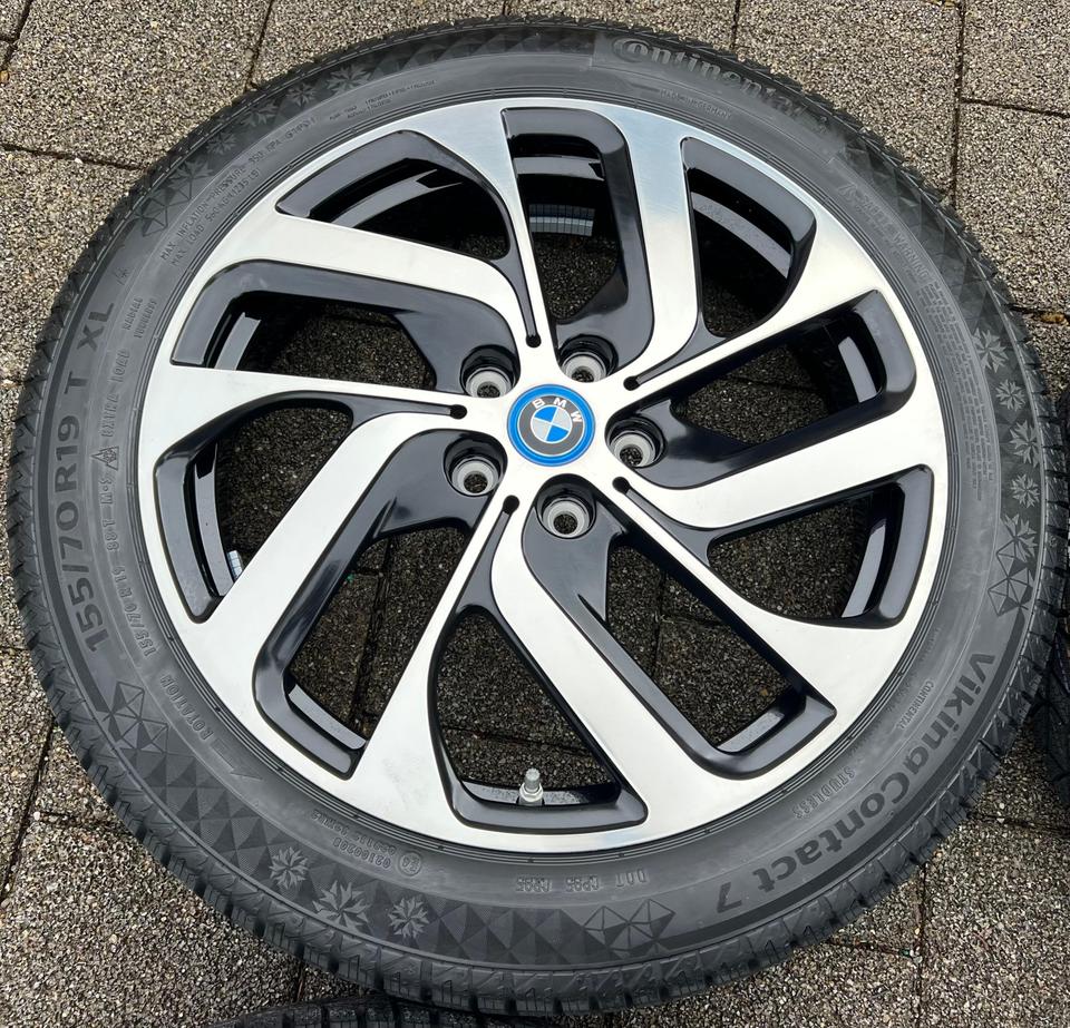 4X ORIGINAL 19" ALU WINTERRÄDER BMW i3 STYLING 428 RDK NEU #1N8A – Bild 5