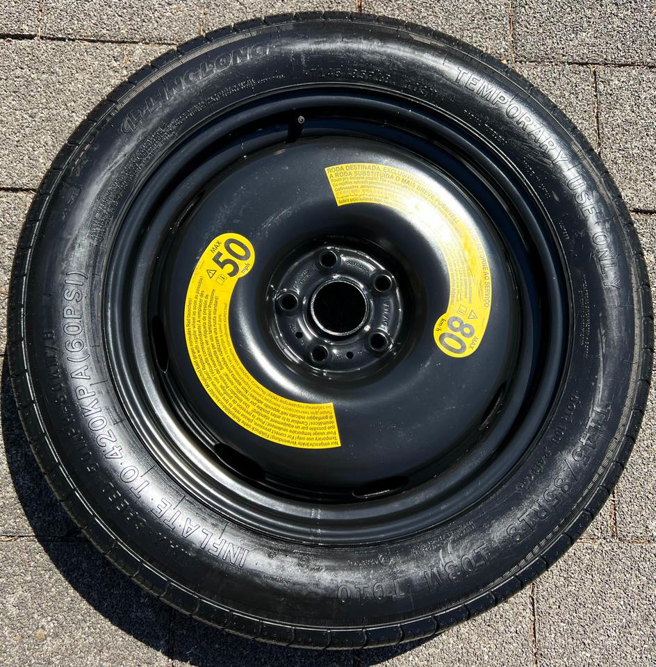 1 X NOTRAD AUDI Q3 F3 SEAT TARRACO SKODA KODIAQ VW TIGUAN #1WBE