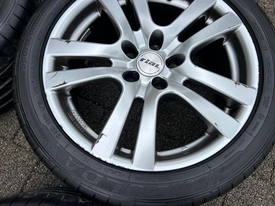 ALU 17" SOMMERRÄDER AUDI A4 8E 8H SKODA SUPERB II VW PASSAT #1ZCH – Bild 7