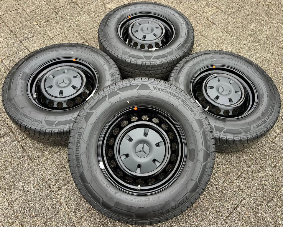 WINTERRÄDER MERCEDES SPRINTER W907 225/75R16C 121/120R 2024 #21NW