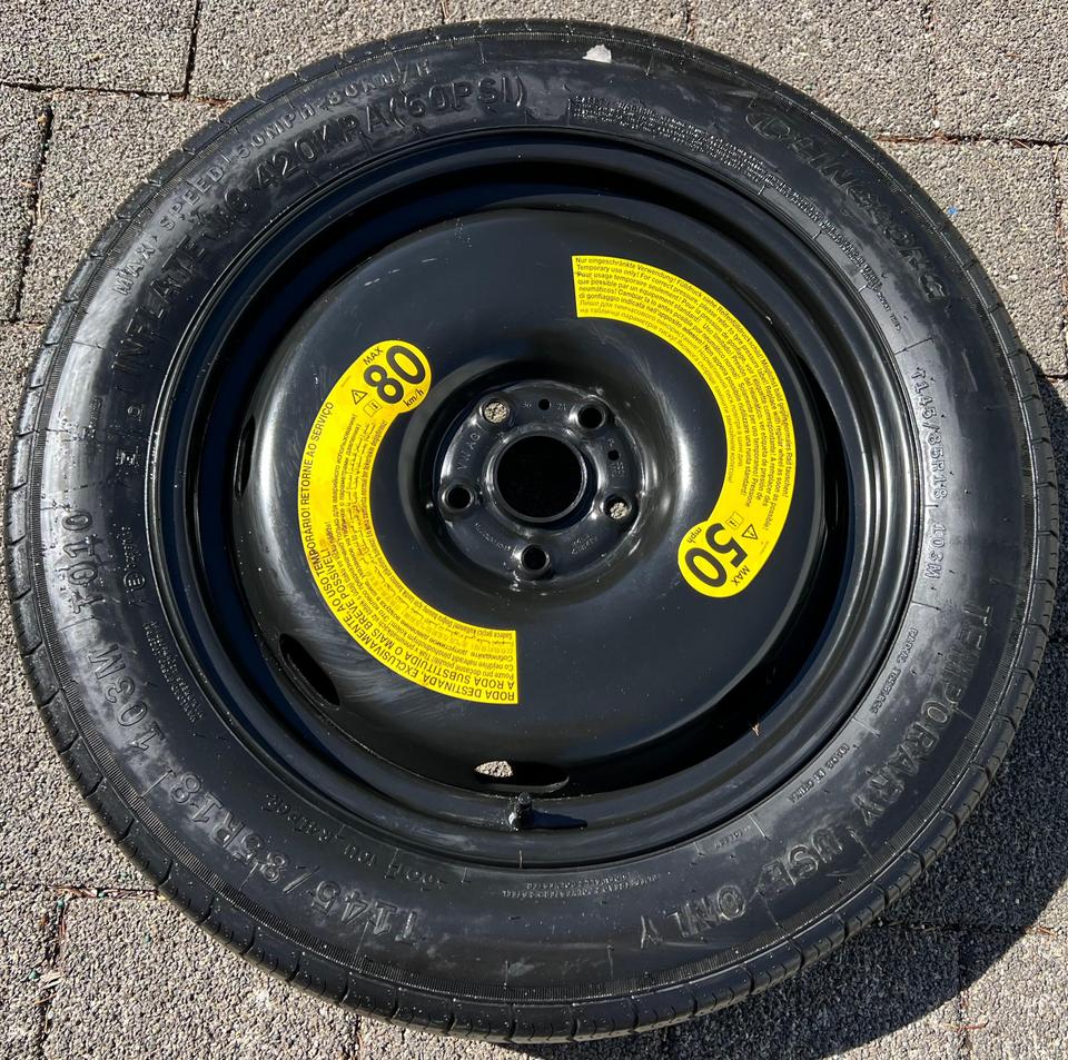 1 X NOTRAD AUDI Q3 F3 SEAT TARRACO SKODA KODIAQ VW TIGUAN #1WVB