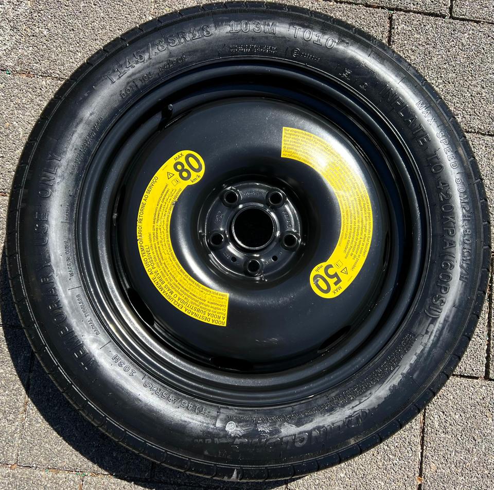 1 X NOTRAD AUDI Q3 F3 SEAT TARRACO SKODA KODIAQ VW TIGUAN #1WBA