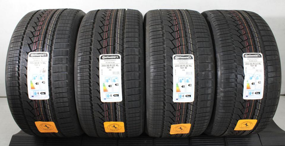 4x 285/30R22 101W CONTINENTAL TS860S WINTERREIFEN NEU SALE✅ #210J