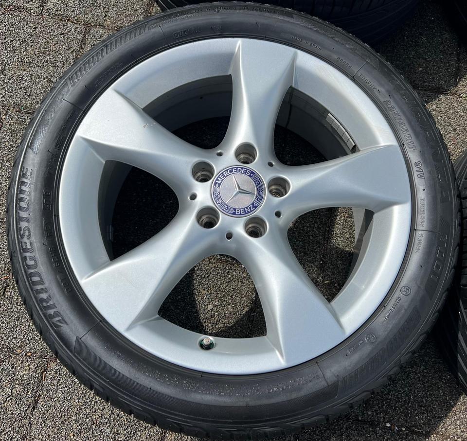 ORIGINAL ALU SOMMERRÄDER MERCEDES A-KLASSE 176 B-KLASSE 246 #1XAB – Bild 3