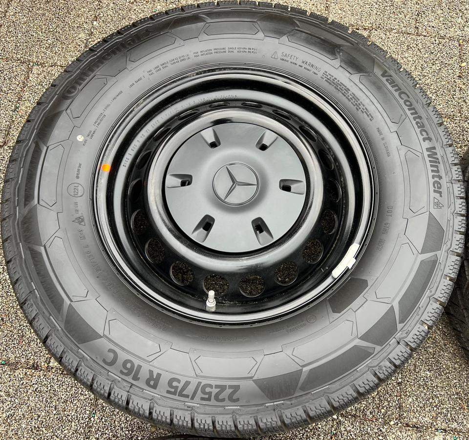 WINTERRÄDER MERCEDES SPRINTER W907 225/75R16C 121/120R 2024 #21NW – Bild 3