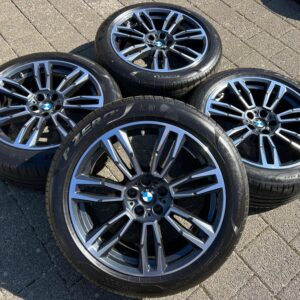 4 ORIGINAL 19" ALU SOMMERRÄDER BMW 5ER REIHE i5 G60 G61  #1NDM