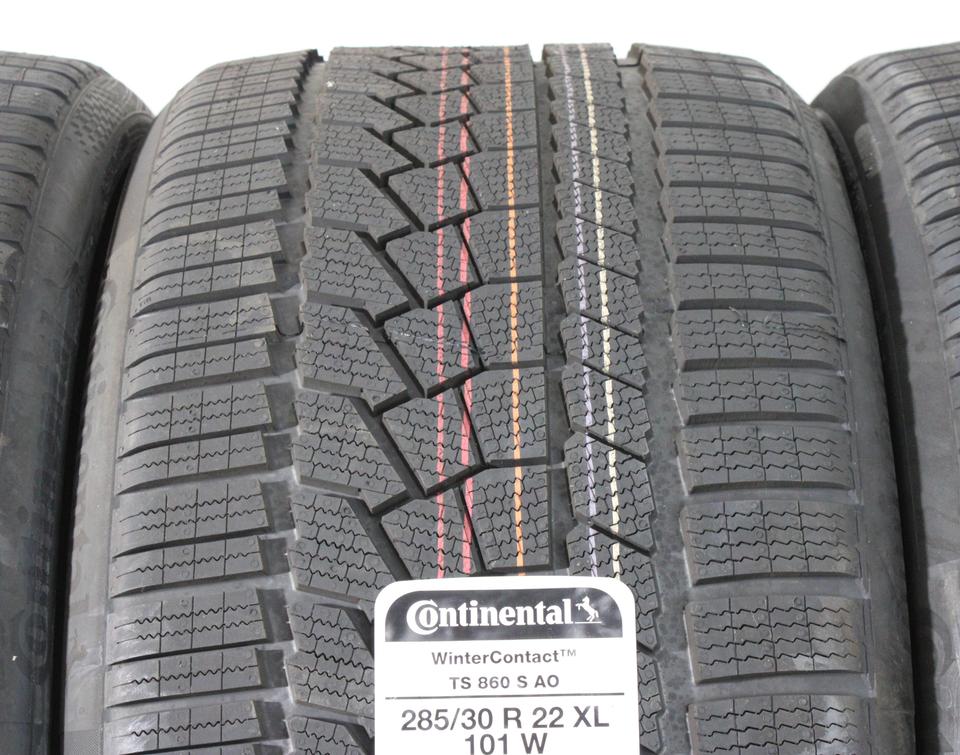 4x 285/30R22 101W CONTINENTAL TS860S WINTERREIFEN 2019 NEU #1ZOB – Bild 4