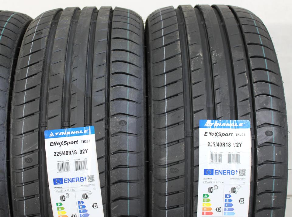 4x 225/40R18 92Y TRIANGLE EFFEXSPORT TH202 SOMMERREIFEN #1IWR – Bild 4