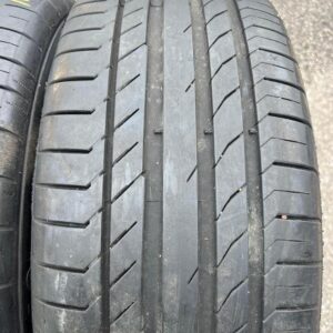 1x 235/55R18 100V CONTINENTAL SPORT CONTACT 5 6MM 2016 #1LCE