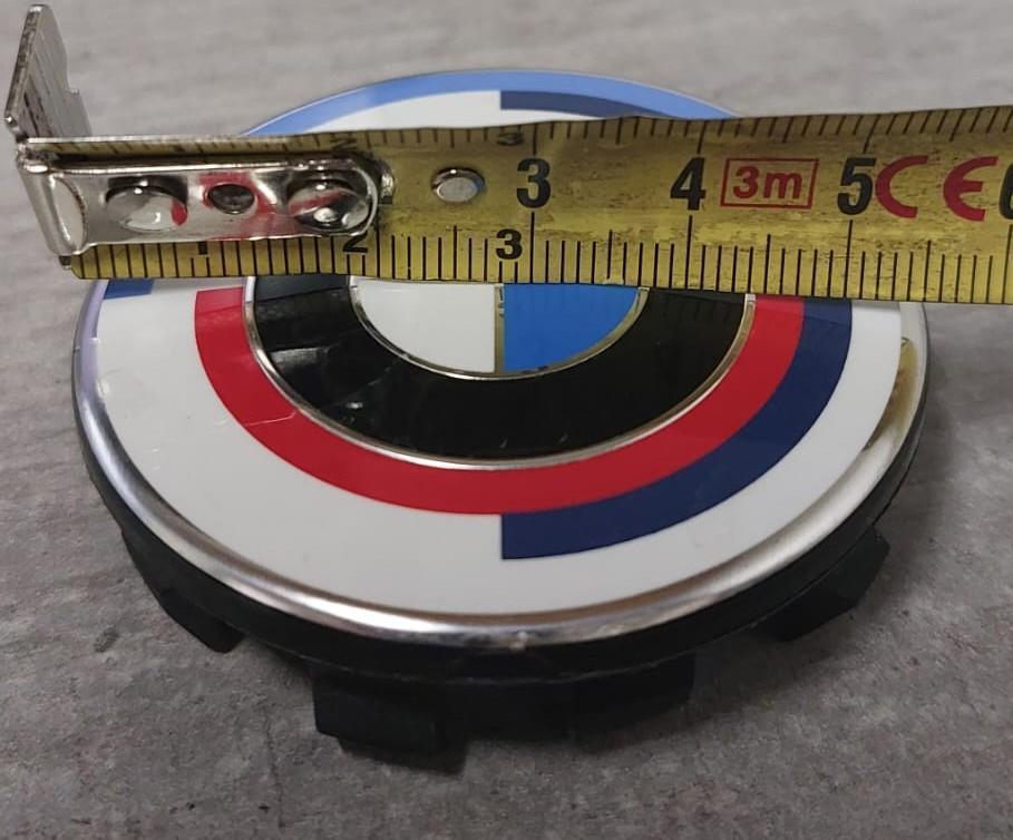 1 X ORIGINAL BMW NABENDECKEL 55MM 5A37E40 50 JAHRE M FREIHA #1T4L – Bild 3