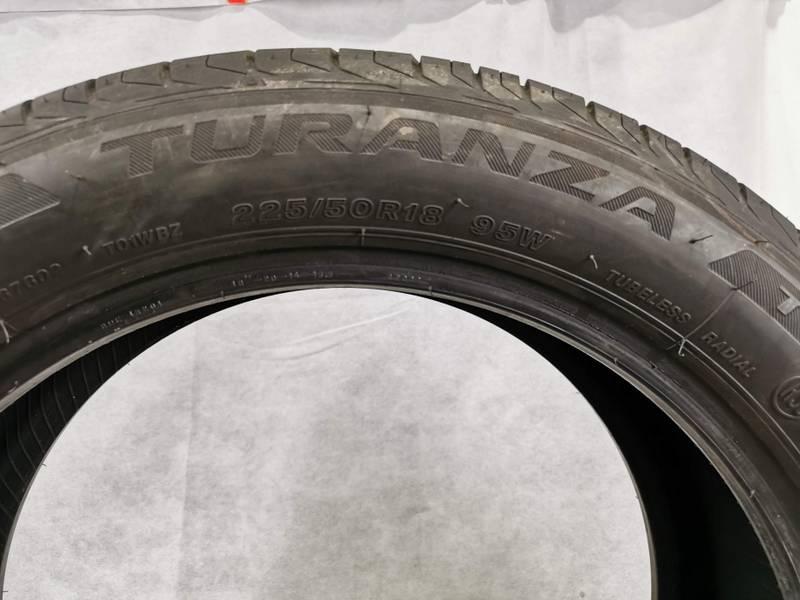 1x 225/50R18 95W BRIDGESTONE TURANZA T001 RSC RUNFLAT 2015 #2377 – Bild 3