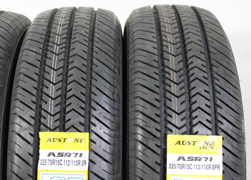 4x 225/70R15C 112/110R AUSTONE ASR71 SOMMERREIFEN 2021 #1LZV – Bild 4