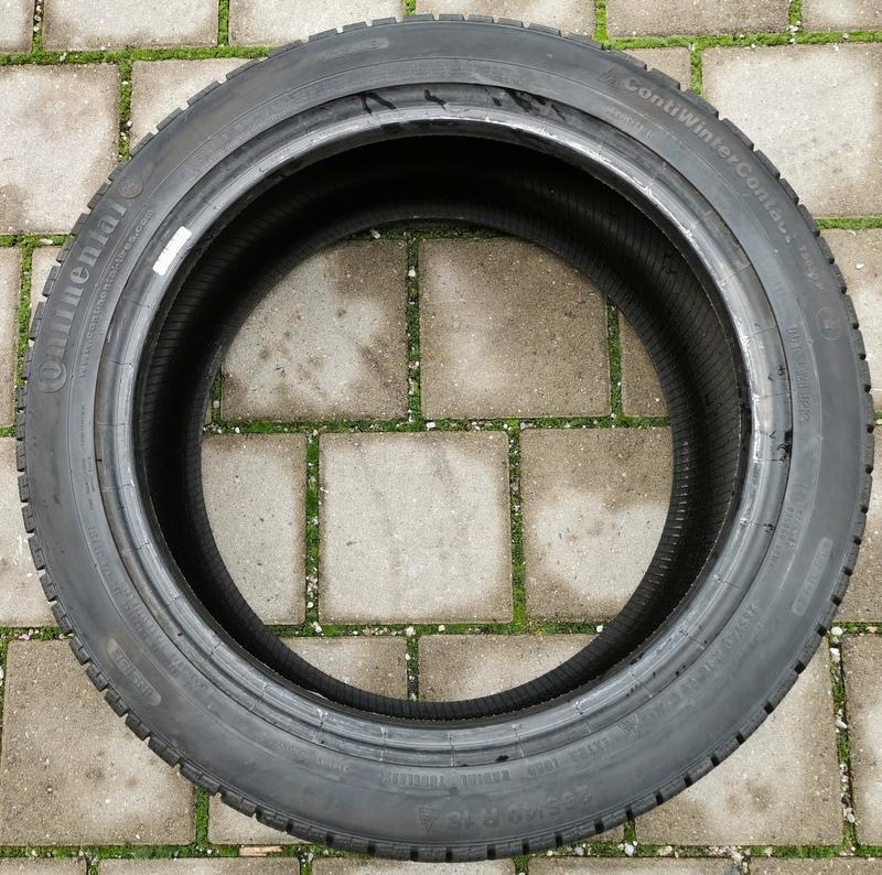 4x 255/40R18 99V CONTINENTAL WINTERREIFEN 7,5MM 2018 #8067 – Bild 5