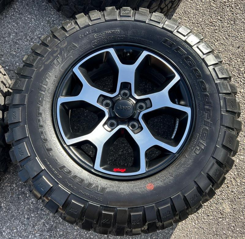 5 ORIGINAL 17" ALU SOMMERRÄDER JEEP WRANGLER JL 255/75R17 #12RC – Bild 6