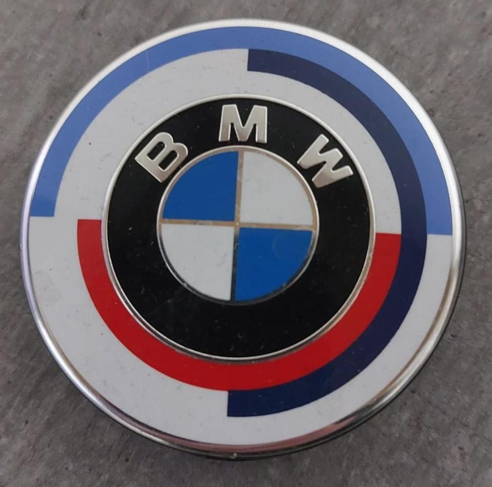 1 X ORIGINAL BMW NABENDECKEL 55MM 5A37E40 50 JAHRE M #1T4J