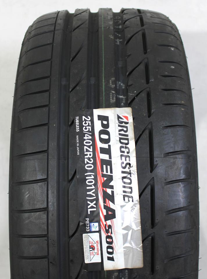 1x 255/40R20 101V BRIDGESTONE POTENZA S001 SOMMERREIFEN #1KNF – Bild 2