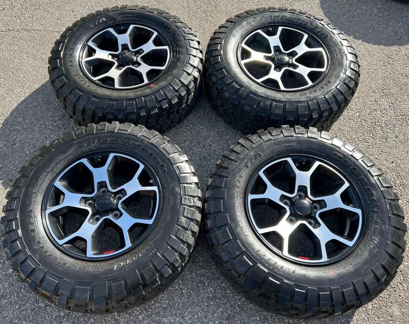 5 ORIGINAL 17" ALU SOMMERRÄDER JEEP WRANGLER JL 255/75R17 #12RC – Bild 2