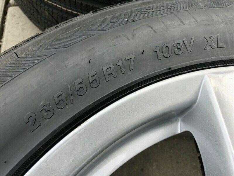 ALU 17" WINTERRÄDER VW BUS TRANSPORTER T5 T6 T6.1 235/55R17 103V – Bild 7