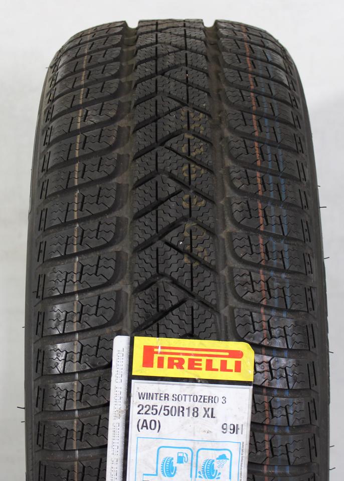1x 225/50R18 99H PIRELLI SOTTOZERO 3 WINTERREIFEN 2018 AO #1PAR – Bild 2