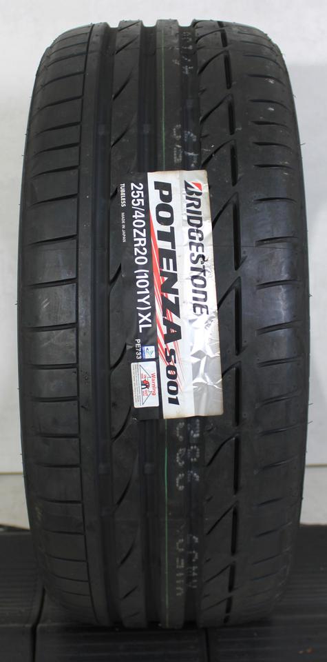 1x 255/40R20 101V BRIDGESTONE POTENZA S001 SOMMERREIFEN #1KNF