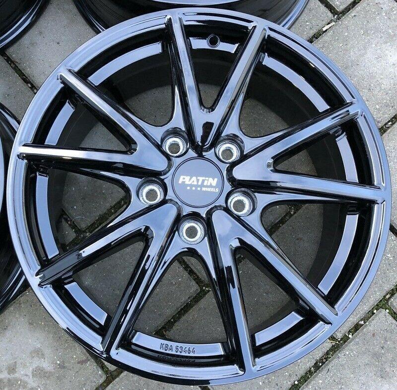 ALUFELGEN 17" FELGEN SCHWARZ VW T5 T6 T6.1 BUS TRANSPORTER #11LB – Bild 2