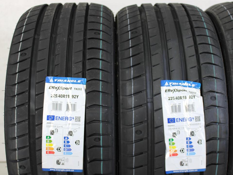 4x 225/40R18 92Y TRIANGLE EFFEXSPORT TH202 SOMMERREIFEN #1IWR – Bild 3