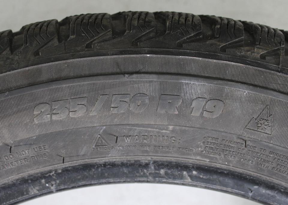 4x 235/50R19 103V MICHELIN WINTERREIFEN 3X2017/1X2018 XL #1PRX – Bild 6