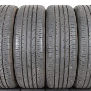 4x 215/55R18 95H CONTINENTAL SOMMERREIFEN 6-6,5MM 2016 #148E