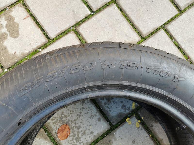 1x 265/50R19 110Y PIRELLI PZERO N0 SOMMERREIFEN 2019 #6778 – Bild 3