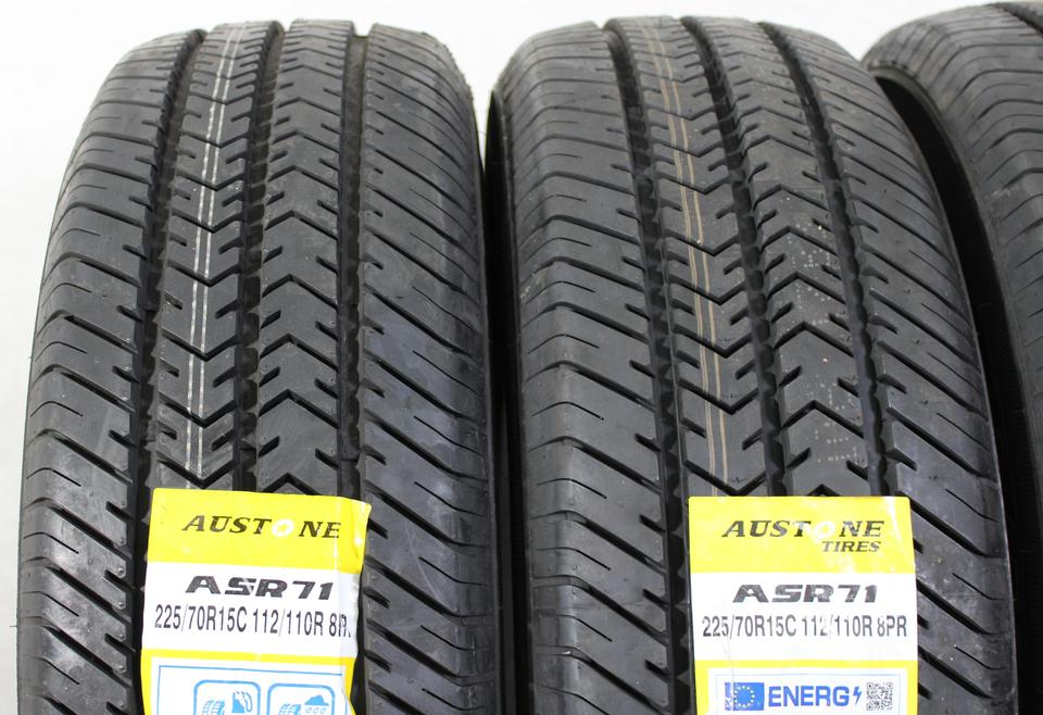 4x 225/70R15C 112/110R AUSTONE ASR71 SOMMERREIFEN 2021 #1LZV – Bild 3