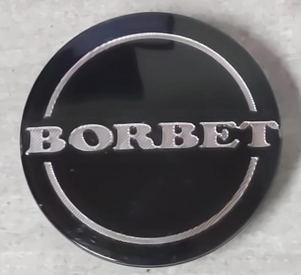 4x NABENDECKEL BORBET 55mm 74404 FREIHAUS #20BM – Bild 4