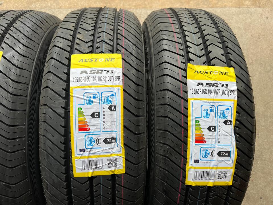 4x 195/65R16C 104/102R AUSTONE ASR71 SOMMERREIFEN 2021 #17JL – Bild 3
