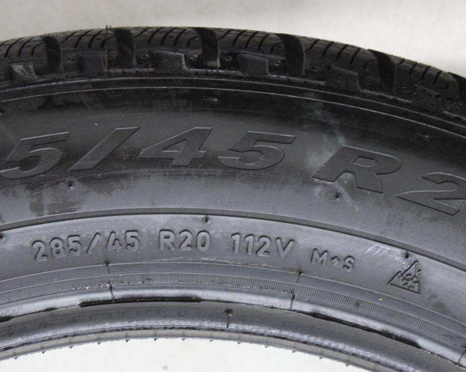 4x 285/45R20 112V PIRELLI SCORPION WINTER WINTERREIFEN NEU #23UK – Bild 6
