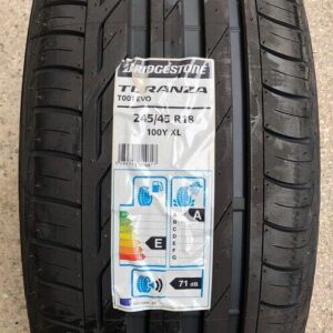 1x 245/45R18 100Y BRIDGESTONE TURANZA T001 EVO NEU 2017 #6447