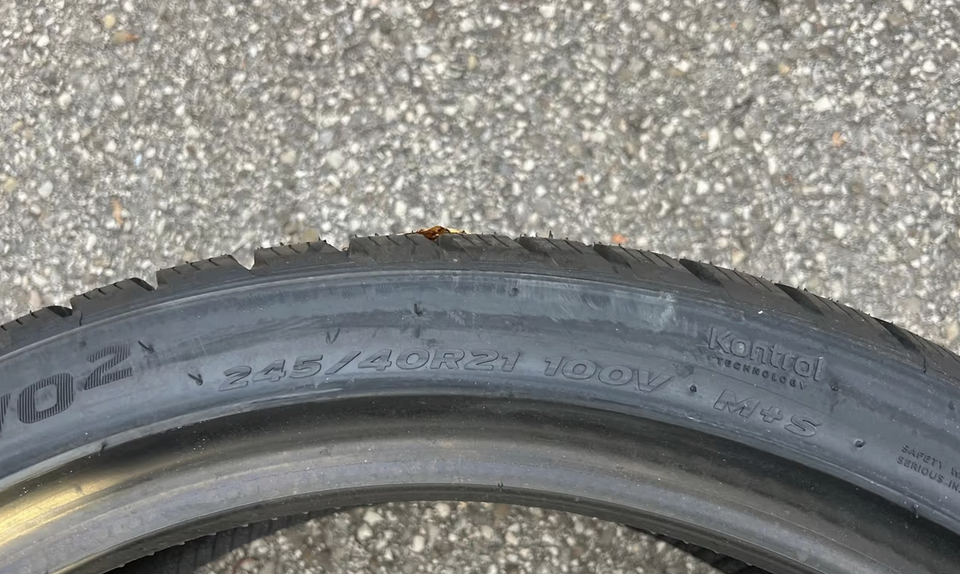 4x 245/40R21 100V HANKOOK WINTERREIFEN NEU 2019 #21IO – Bild 5