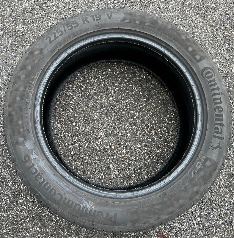 4x 225/55R19 99V CONTINENTAL PREMIUM 6 SOMMERREIFEN 2022 #11XV – Bild 5