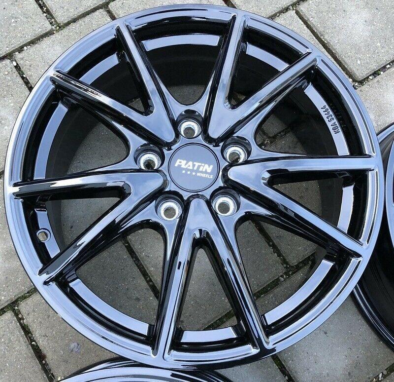 ALUFELGEN 17" FELGEN SCHWARZ VW T5 T6 T6.1 BUS TRANSPORTER #11LB – Bild 3