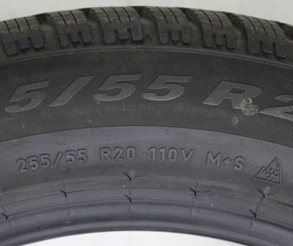 1x 255/55R20 110V PIRELLI SCORPION WINTER 2 WINTERREIFEN #1UZR – Bild 4