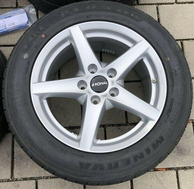 ALU 17" WINTERRÄDER VW BUS TRANSPORTER T5 T6 T6.1 235/55R17 103V – Bild 4