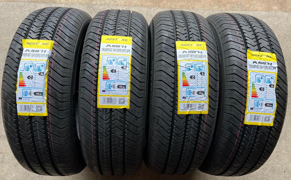 4x 195/65R16C 104/102R AUSTONE ASR71 SOMMERREIFEN 2021 #17JL
