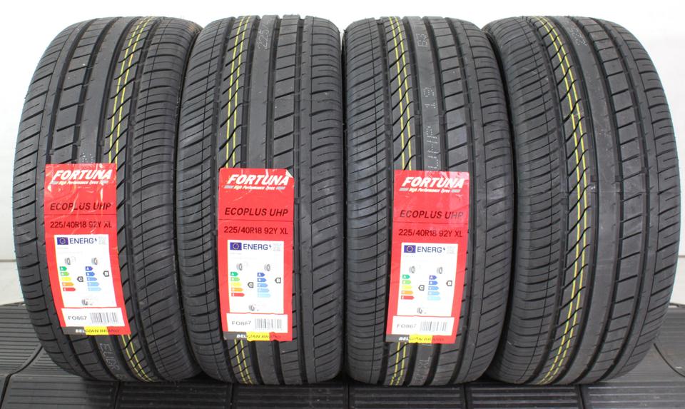 4x 225/40R18 92Y FORTUNA ECOPLUS UHP SOMMERREIFEN 2024 XL #1VTE