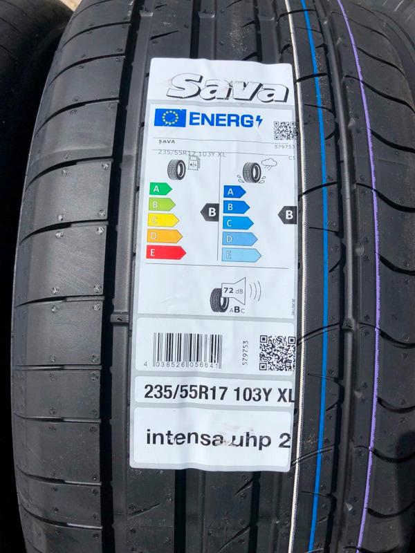 4x 235/55R17 103Y SAVA INTENSA UHP 2 SOMMERREIFEN 2022 XL #3117 – Bild 4