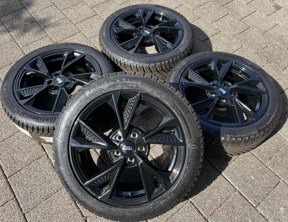 ALU WINTERRÄDER AUDI A1 8X SEAT IBIZA SKODA FABIA VW POLO #1NVQ