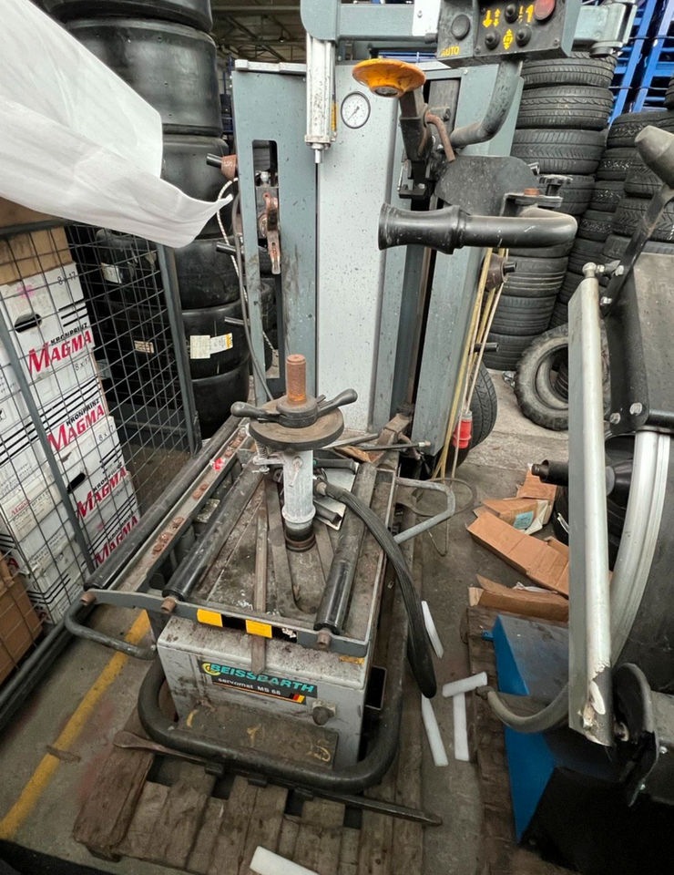 BEISSBARTH SERVOMAT MS68 REIFEN MONTAGE MASCHINE