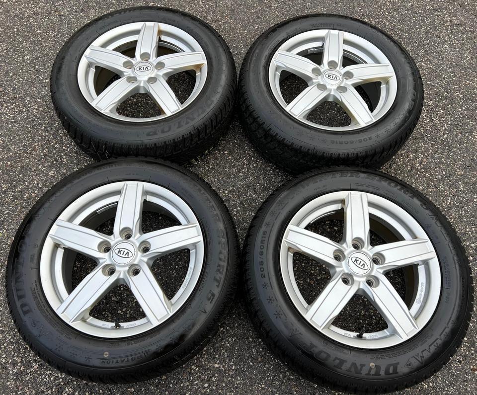 ALU WINTERRÄDER KIA NIRO OPTIMA SOUL CEED 205/60R16 96H TOP #1B6B – Bild 2