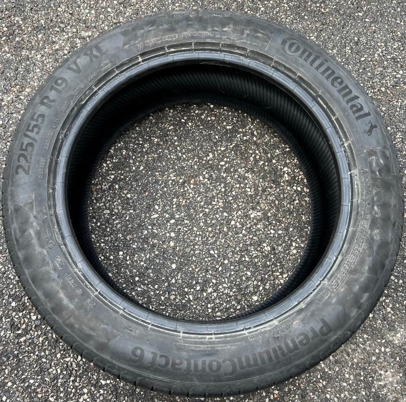 4x 225/55R19 103V CONTINENTAL SOMMERREIFEN 6MM 2022 #11HS – Bild 5