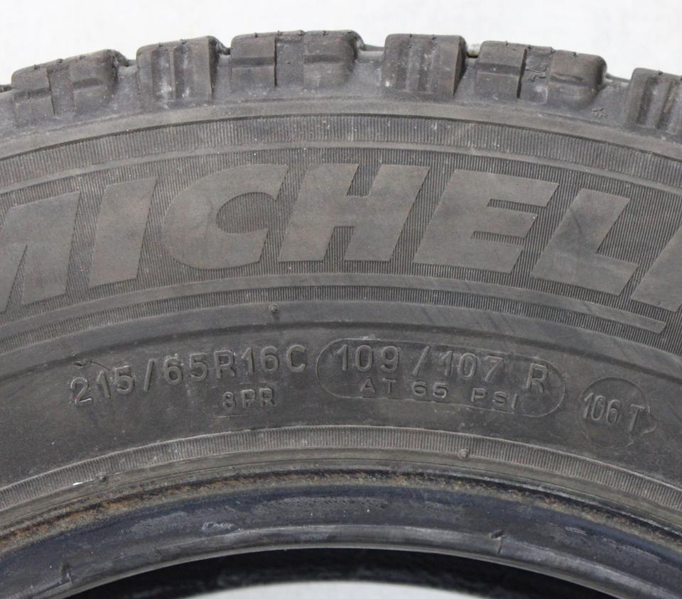 4x 215/65R16C 109/107R MICHELIN AGILIS ALPIN WINTERREIFEN #239Q – Bild 6