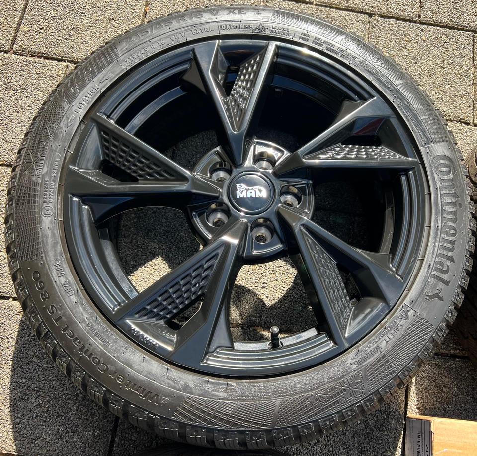 ALU WINTERRÄDER AUDI A1 8X SEAT IBIZA SKODA FABIA VW POLO #1NVQ – Bild 5