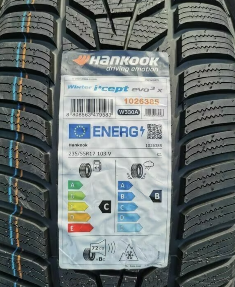 4x 235/55R17 103V HANKOOK WINTER WINTERREIFEN 2024 XL NEU #1Y3K – Bild 4